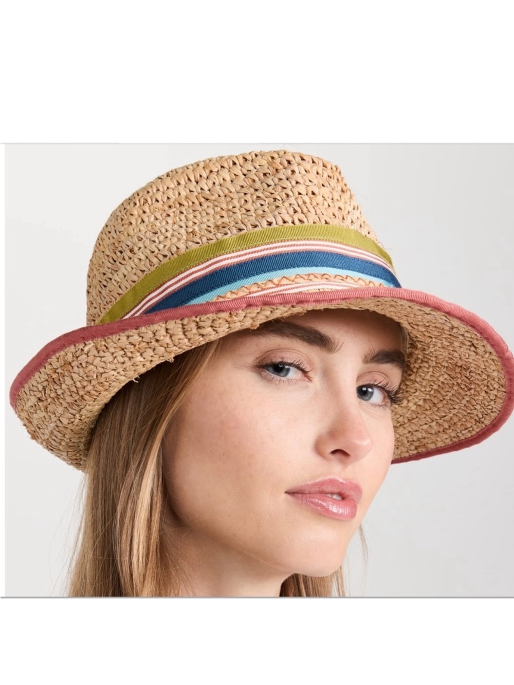Lola Hats | Pool Boy straw fedora - Waspy